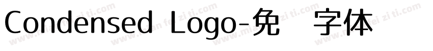 Condensed Logo字体转换